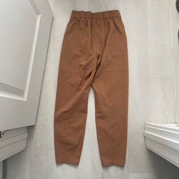 Lululemon Your True Trouser High Rise Pant Beech Wood/Camel Sz 4 - Picture 6 of 12